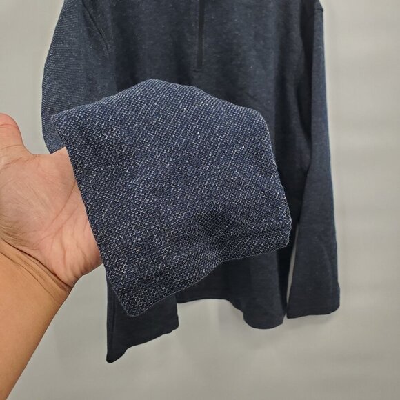 Artefact Barry Textured 1/4 Zip Long Sleeve Sweater Top Men Size XXL Plus NWT - Picture 3 of 12